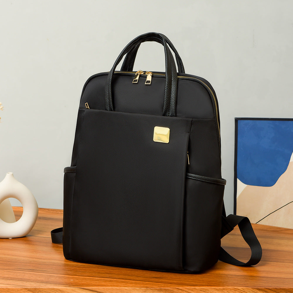 Cross-border Foreign Trade Women's Bag 2025 Women's Business Oxford Student Computer Bag Leisure Backpack Women's Outdoor Travel Backpack