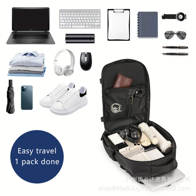 Cross-Border Trade Mommy Bag, Baby Care Bag for Outings, Extra-Large Capacity Backpack with Box-Style Opening, 2024 New Model