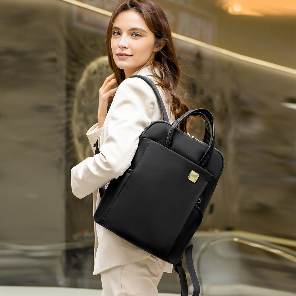 Cross-border Foreign Trade Women's Bag 2025 Women's Business Oxford Student Computer Bag Leisure Backpack Women's Outdoor Travel Backpack