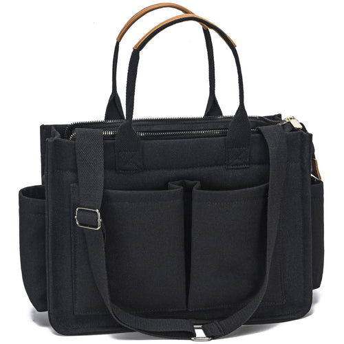 Amazon New Women's Large Canvas Handbag Laptop Crossbody Bag Mummy Bag Daily Bag Handbag