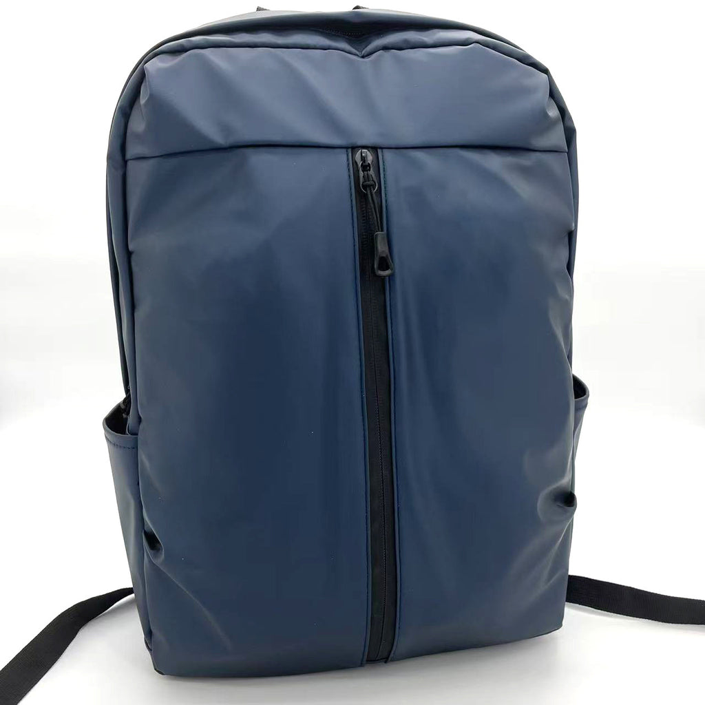 New Lightweight Men's Business Backpack, Fashionable Solid Color College Student Bag, Large Capacity Computer Backpack Wholesale