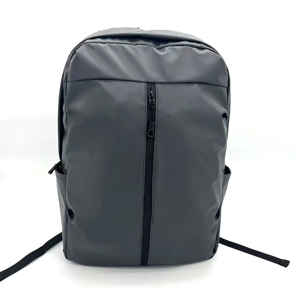 New Lightweight Men's Business Backpack, Fashionable Solid Color College Student Bag, Large Capacity Computer Backpack Wholesale