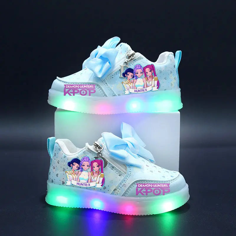 Chaussures LED pour enfants, baskets lumineuses pour garçons et filles, baskets pour enfants avec semelle lumineuse, chaussures de course
