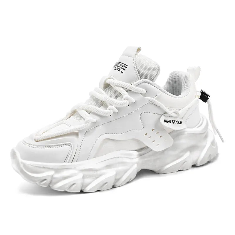 Chaussures pour hommes respirant à semelles épaisses espadrilles décontractées en plein air course quatre saisons nouveau Tennis hommes semelles souples confort hommes baskets