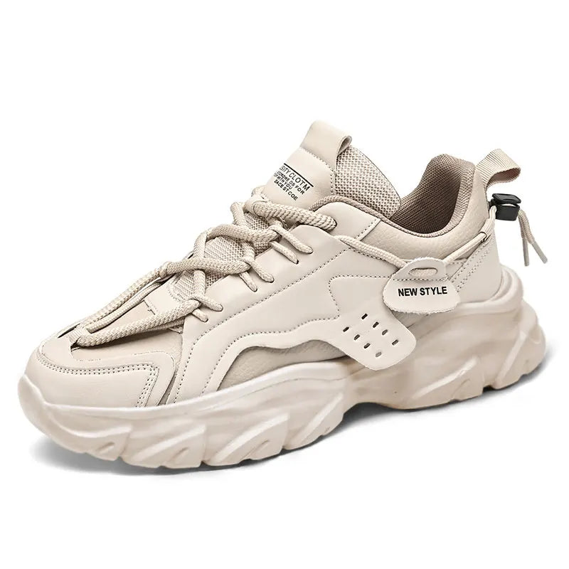 Chaussures pour hommes respirant à semelles épaisses espadrilles décontractées en plein air course quatre saisons nouveau Tennis hommes semelles souples confort hommes baskets