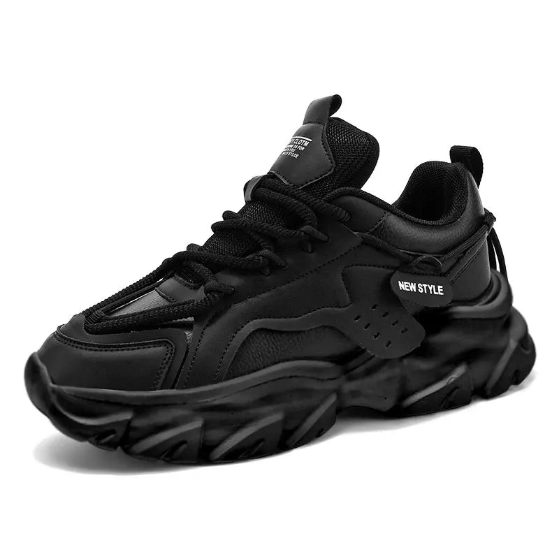 Chaussures pour hommes respirant à semelles épaisses espadrilles décontractées en plein air course quatre saisons nouveau Tennis hommes semelles souples confort hommes baskets