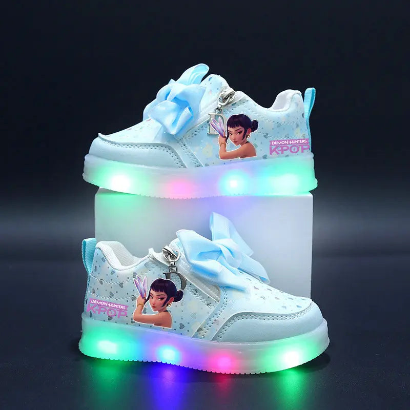 Chaussures LED pour enfants, baskets lumineuses pour garçons et filles, baskets pour enfants avec semelle lumineuse, chaussures de course