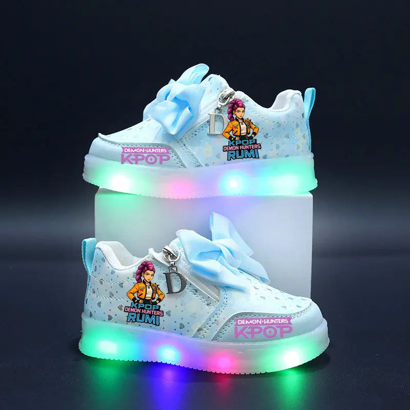 Chaussures LED pour enfants, baskets lumineuses pour garçons et filles, baskets pour enfants avec semelle lumineuse, chaussures de course